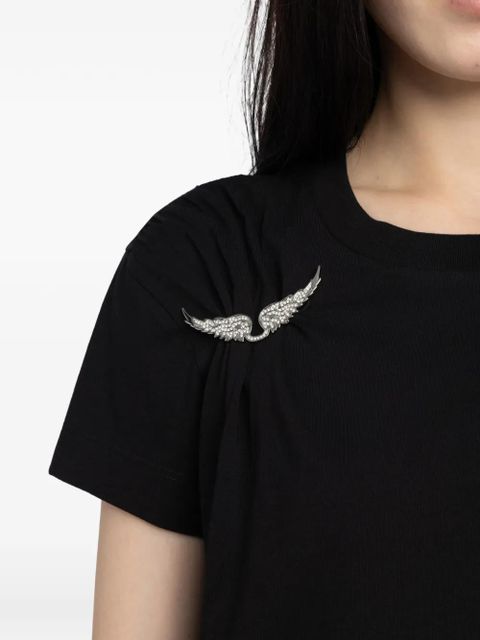 Zadig&Voltaire logo-detail T-shirt - Black