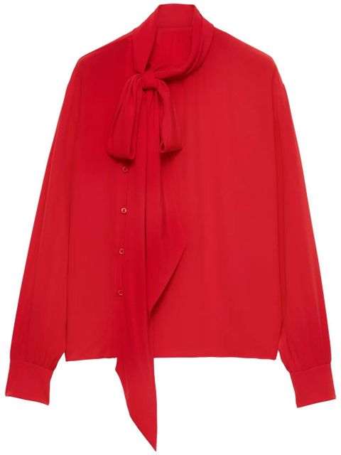 Prada Marocain shirt - Red - zdjęcie produktu nr 1
