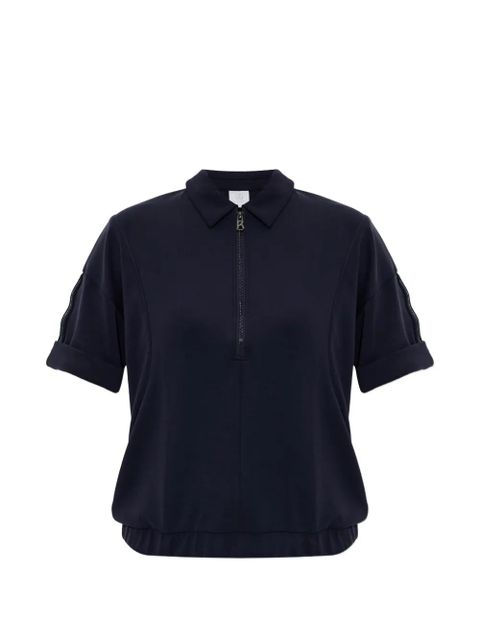 BOGNER Finya zip-up polo shirt - Blue - zdjęcie produktu nr 1