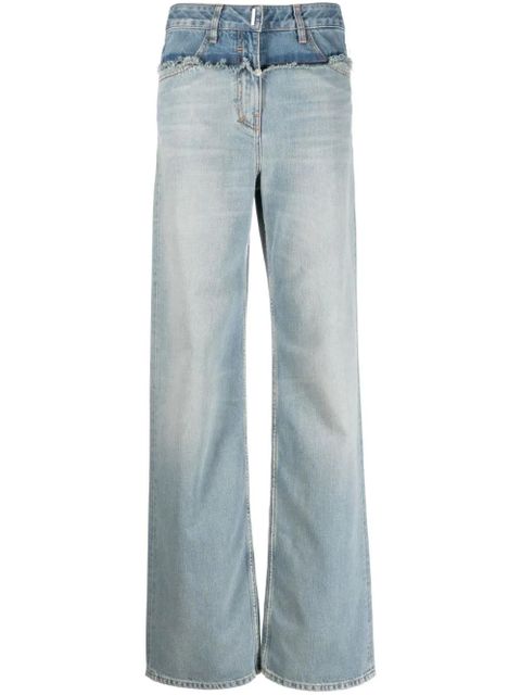 Givenchy low-rise straight-leg jeans - Blue - zdjęcie produktu nr 1
