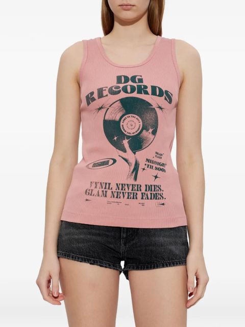 Dolce & Gabbana printed tank top - Pink