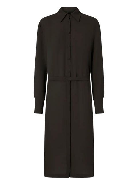 PINKO Antipasto midi dress - Brown - zdjęcie produktu nr 1