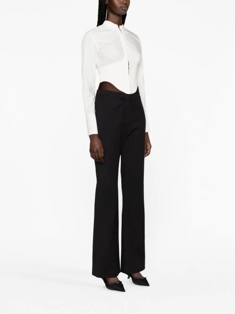 Givenchy flared tailored trousers - Black
