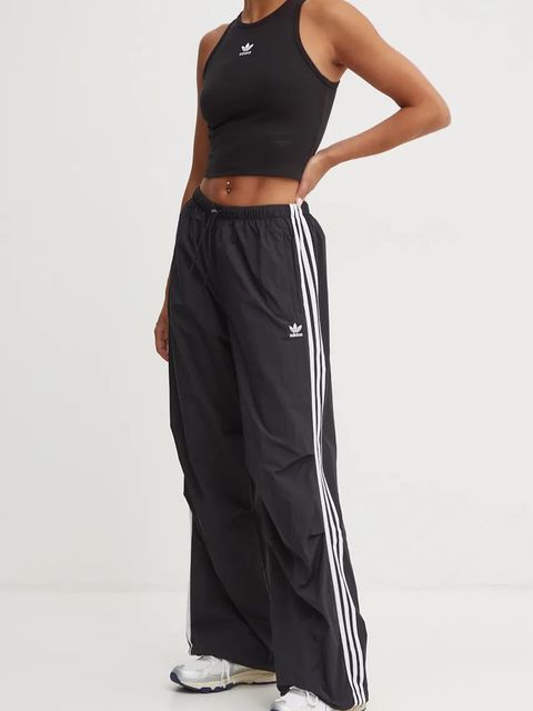 adidas Originals spodnie Adicolor damskie kolor czarny wzorzyste IY7251 - zdjęcie produktu nr 1