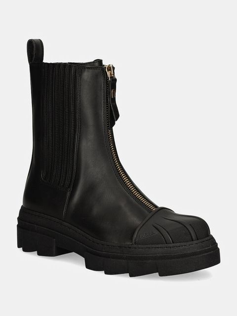 Furla sztyblety skórzane Gum Chelsea Boot