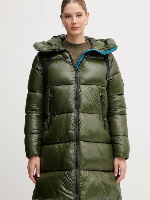 Save The Duck kurtka ISABEL kolor zielony przejściowa D45510W.LOVE21 - zdjęcie produktu nr 1