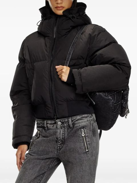 Diesel W-PEYT puffer jacket - Black