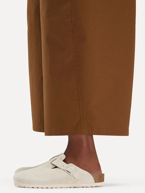 Birkenstock klapki zamszowe Boston