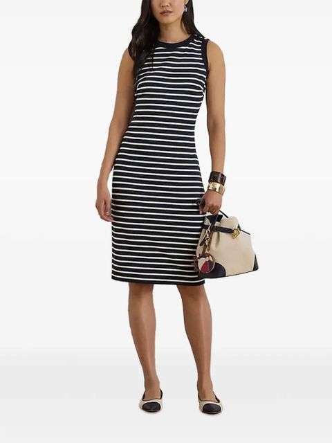 Lauren Ralph Lauren striped button dress - Blue - zdjęcie produktu nr 2