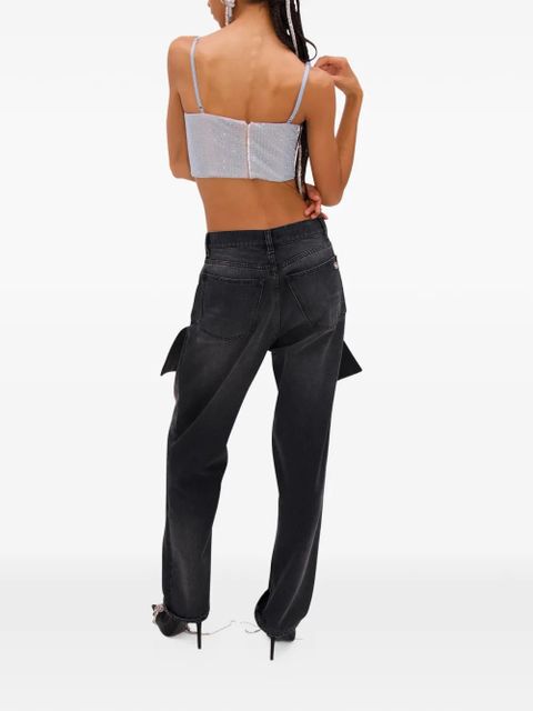 AREA cotton trousers - Black