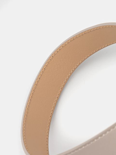 Guess pasek EVAINE damski kolor beżowy BW9200 P5135 - zdjęcie produktu nr 2