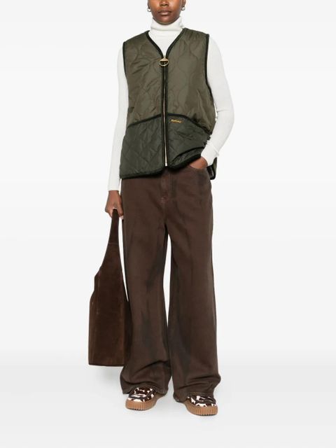 Barbour quilted zip-front gilet - Green - zdjęcie produktu nr 2