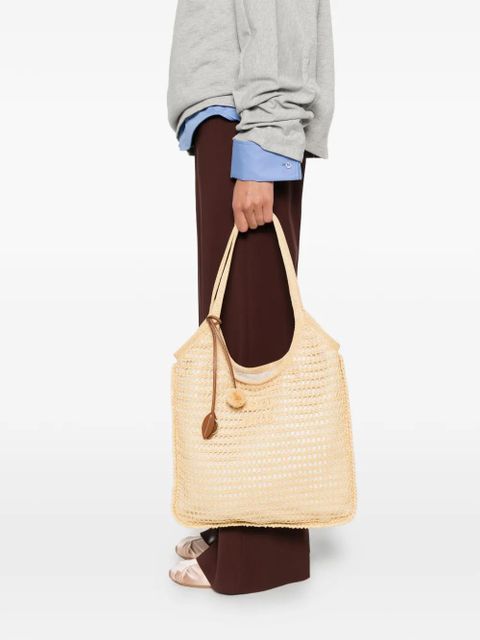 Miu Miu logo-detail tote bag - Neutrals - zdjęcie produktu nr 2