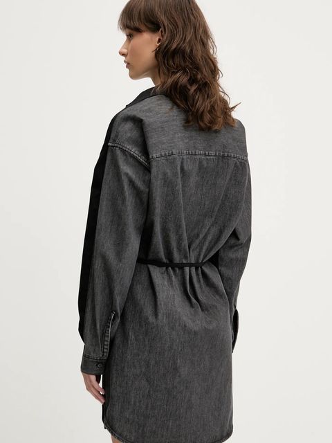 Diesel sukienka bawełniana D-ELPHI-DEN DRESS