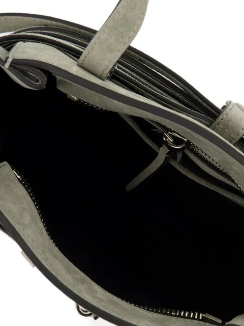 Moschino Tie Me belt-detail tote bag - Green