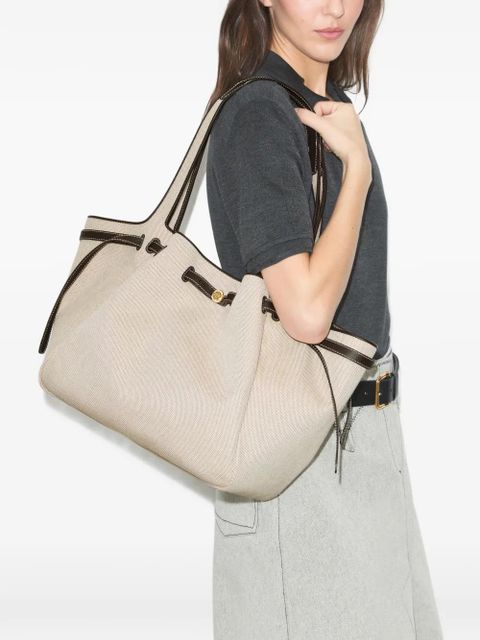 Tory Burch Romy canvas tote - Neutrals - zdjęcie produktu nr 2