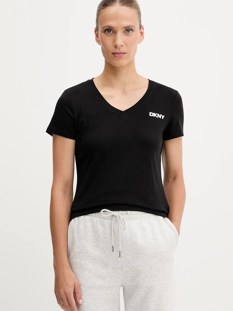 Dkny t-shirt damski kolor czarny DP5T1335 - zdjęcie produktu nr 1