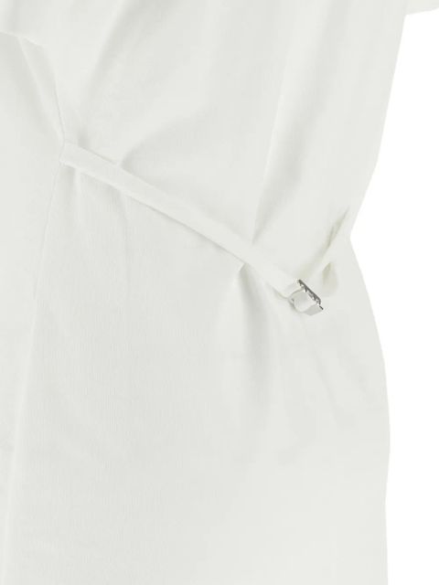 PINKO cotton mini dress - White