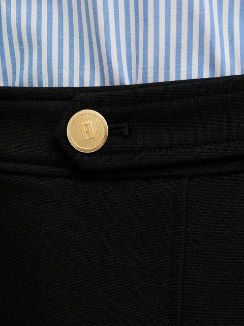 Tommy Hilfiger spódnica kolor czarny mini rozkloszowana WW0WW47788