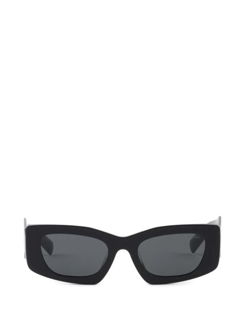 Prada Eyewear Sunglasses with triangle logo - Black - zdjęcie produktu nr 1
