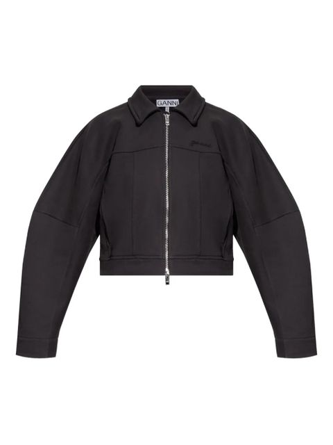 GANNI cotton jacket - Grey - zdjęcie produktu nr 1