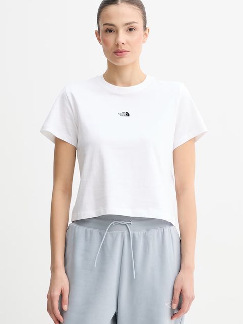 The North Face t-shirt damski bawełniany ESSENTIAL - zdjęcie produktu nr 2