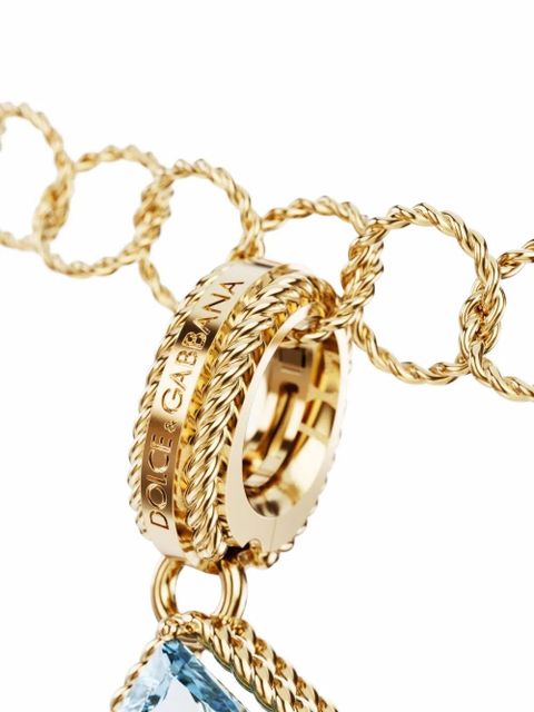 Dolce & Gabbana Rainbow Alphabet T 18kt yellow gold pendant - zdjęcie produktu nr 2