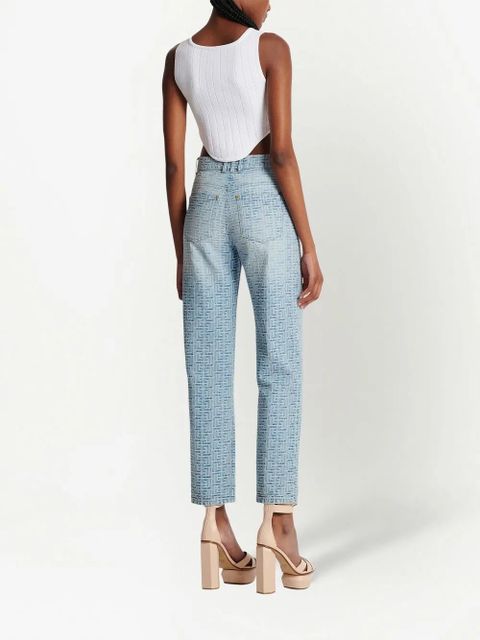 Balmain high-rise jeans - Blue