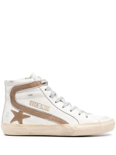 Golden Goose Slide hi-top sneakers - White - zdjęcie produktu nr 1