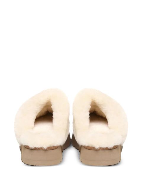 UGG platform log-detail mules - Brown