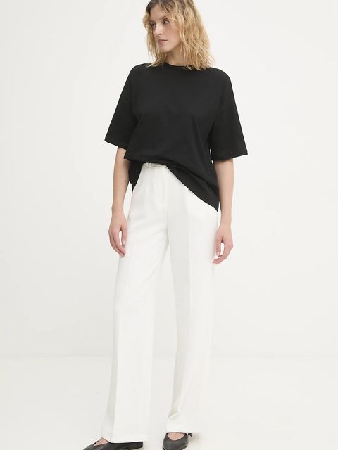 Never Fully Dressed t-shirt bawełniany damski kolor czarny NFDTO1966 - zdjęcie produktu nr 2