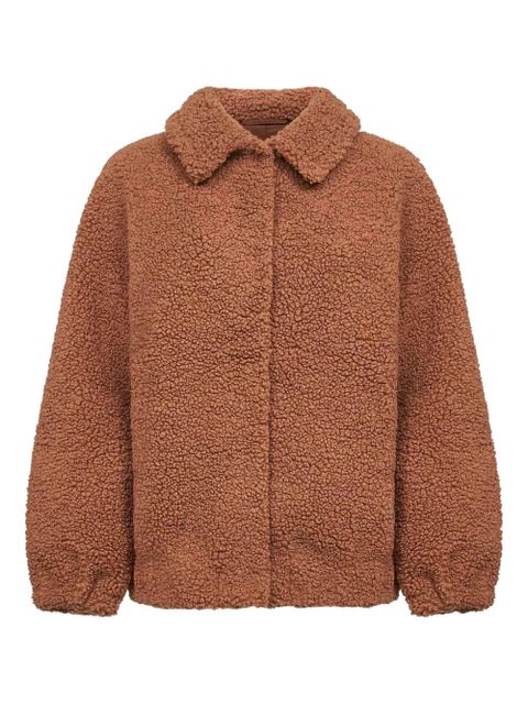 MC2 Saint Barth snap-button embroidered coat - Brown - zdjęcie produktu nr 1