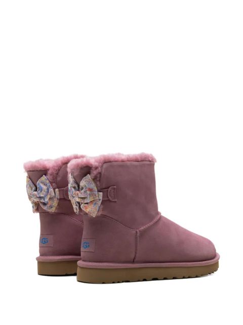UGG Mini Bailey Bow II suede boots - Pink