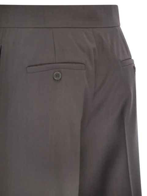 Max Mara pressed-crease pants - Grey