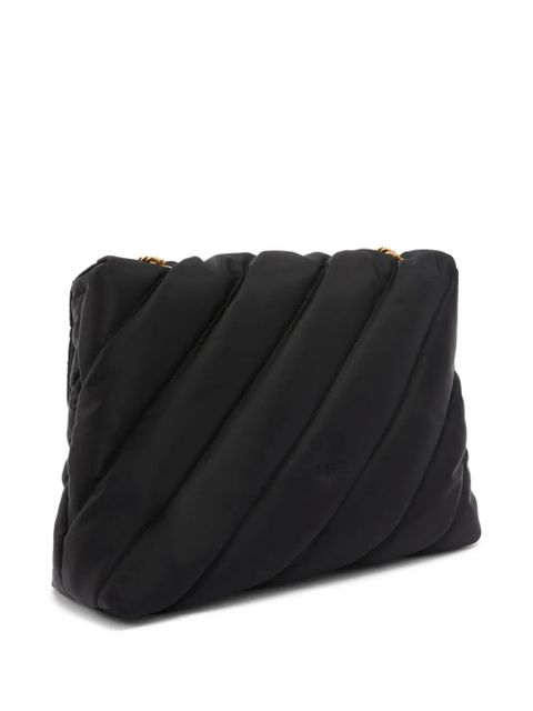 PINKO quilted bird-appliqué cross body bag - Black - zdjęcie produktu nr 2