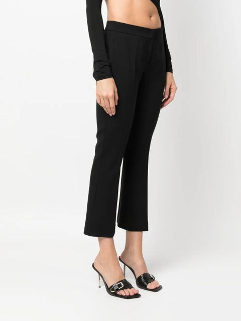 Blumarine low-rise cropped trousers - Black
