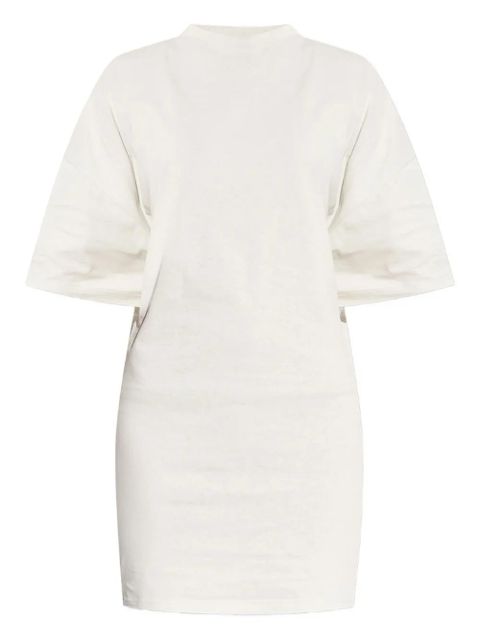 Balenciaga short-sleeve T-shirt mini dress - Neutrals - zdjęcie produktu nr 1