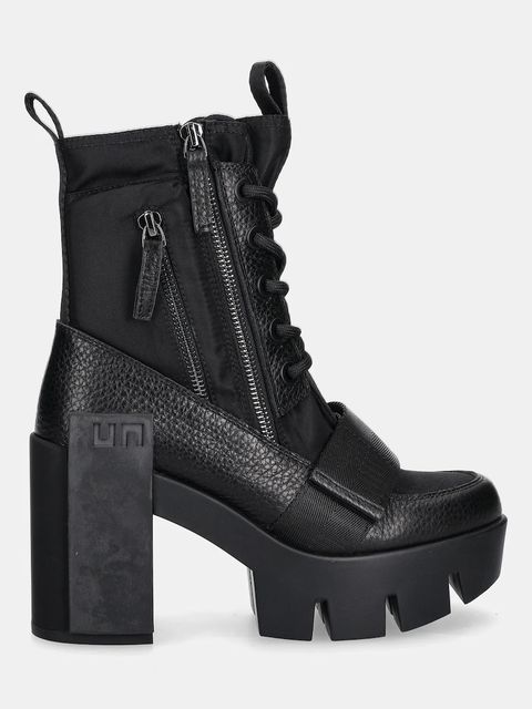 United Nude botki Grip Combat Mid damskie kolor czarny na słupku 1096201165 - zdjęcie produktu nr 2