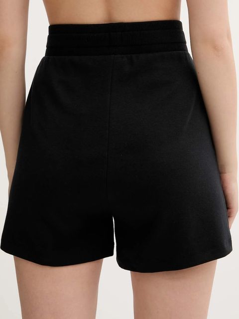 BOSS szorty lounge damskie kolor czarny gładkie medium waist 50539981 - zdjęcie produktu nr 2