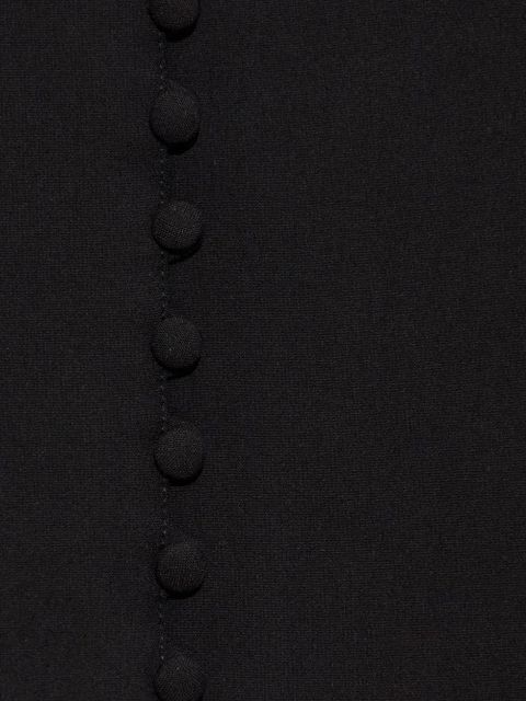 Cult Gaia button-front shorts - Black