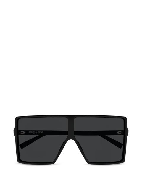 Saint Laurent Eyewear SL 909 Betty S square-frame sunglasses - Black - zdjęcie produktu nr 1