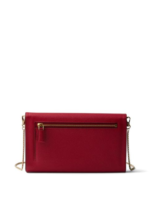 Prada mini Saffiano leather bag - Red - zdjęcie produktu nr 2