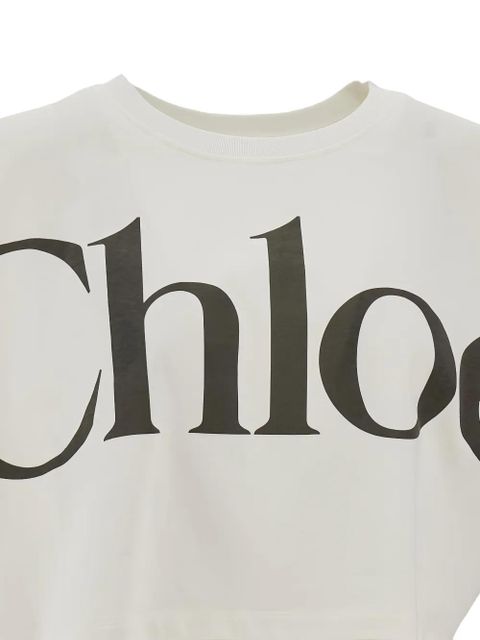 Chloé cropped T-shirt - White - zdjęcie produktu nr 2