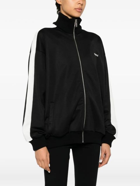 Coperni oversized side-stripe jacket - Black