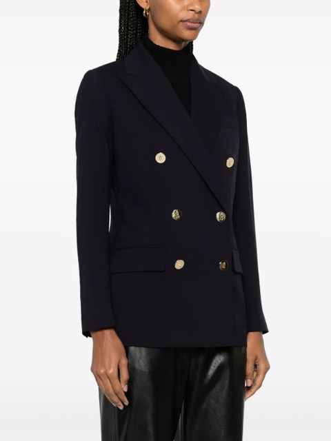 Lauren Ralph Lauren peak-lapels double-breasted blazer - Blue