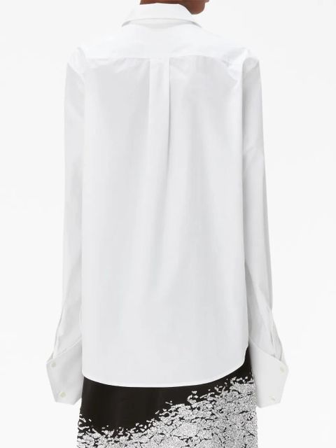 JW Anderson oversized-cuffs cotton shirt - White
