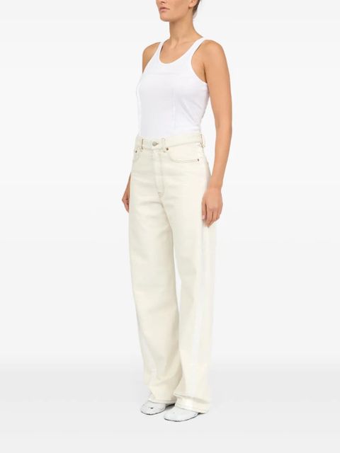 MM6 Maison Margiela five-pockets jeans - White