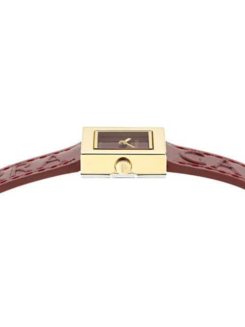 Ferragamo square-face 20mm - Red