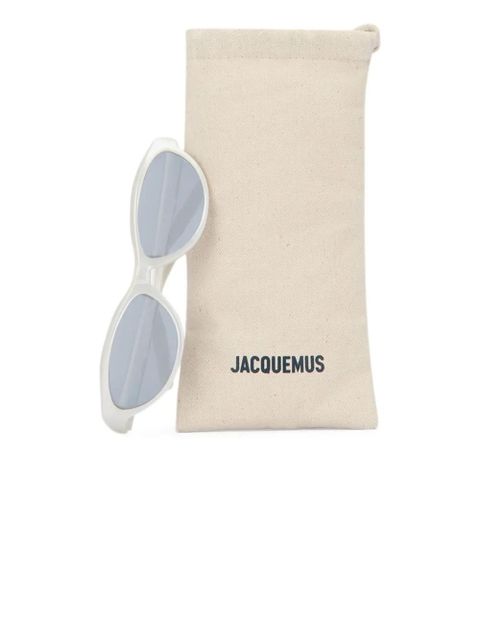 Jacquemus The Curvo cat-eye sunglasses - Neutrals