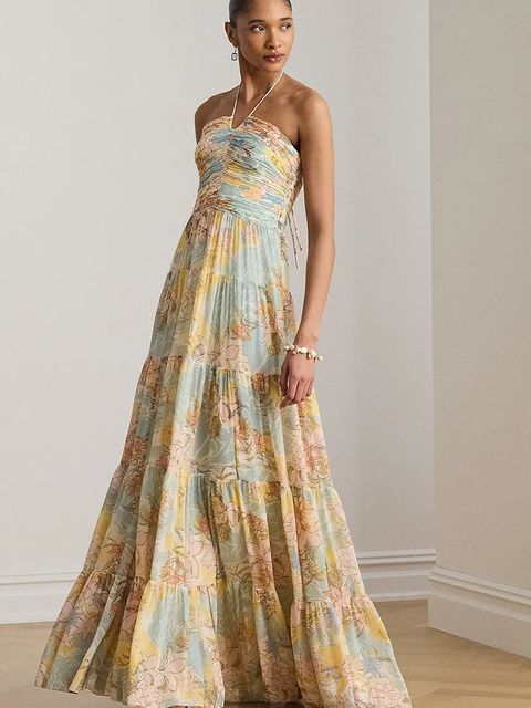 Lauren Ralph Lauren sukienka drapowana - zdjęcie produktu nr 1